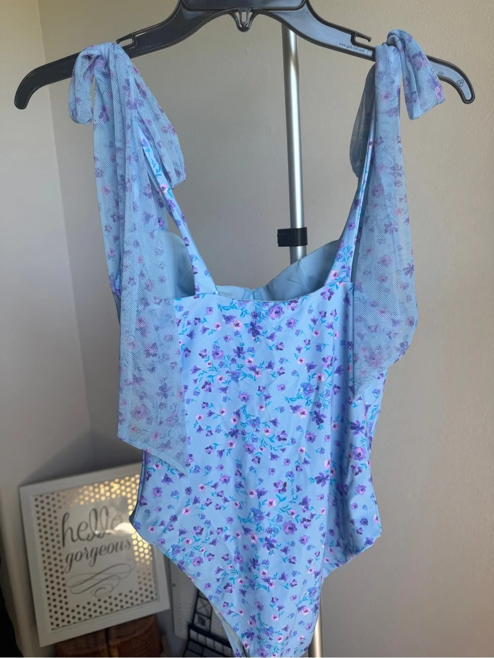 NWT Beach Riot Dede Floral One-Piece Swimsuit Sz XS - Picture 9 of 14